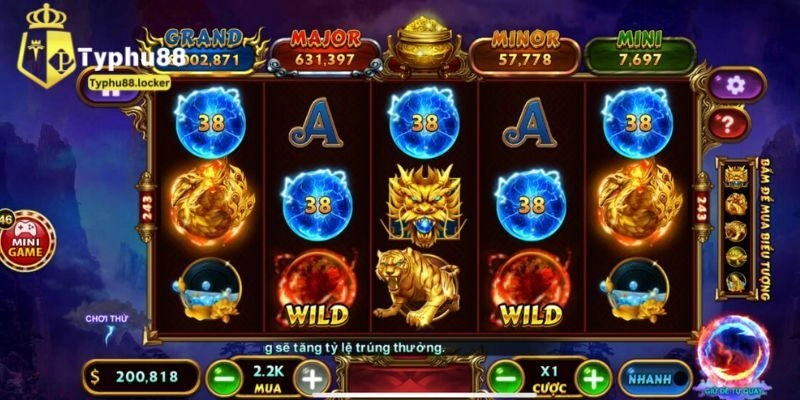 Danh sách trò chơi trong kho tàng ngũ long Kingfun